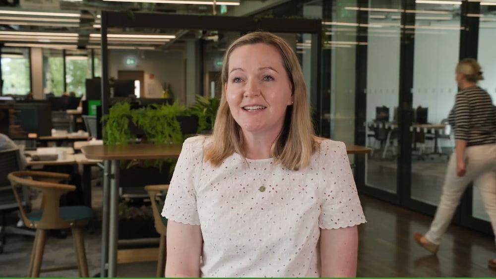 a person in a white shirt