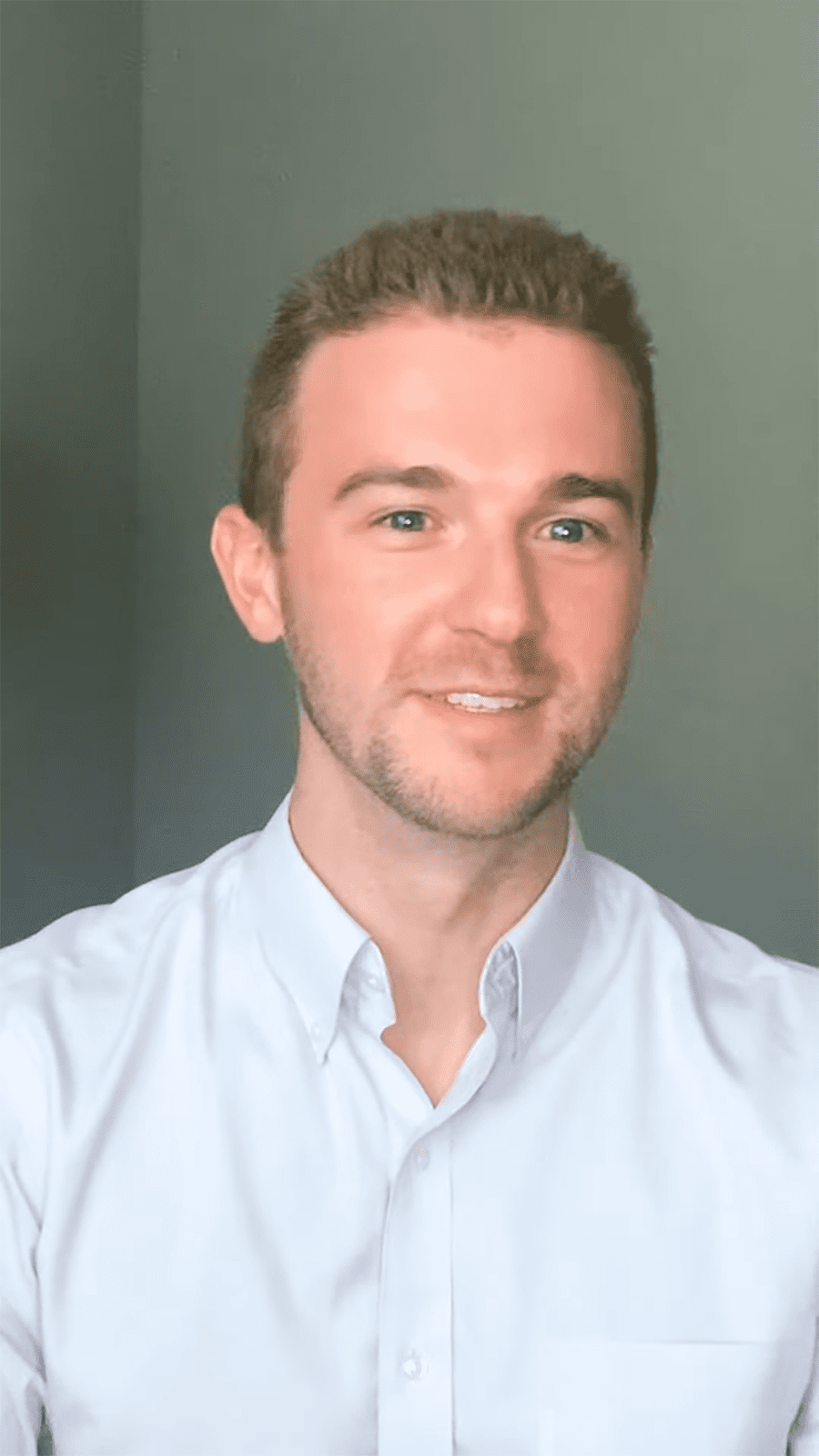 a person in a white shirt