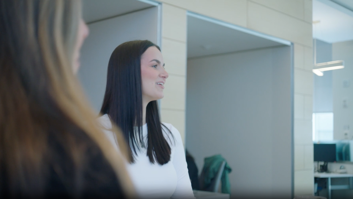 a person in a white shirt